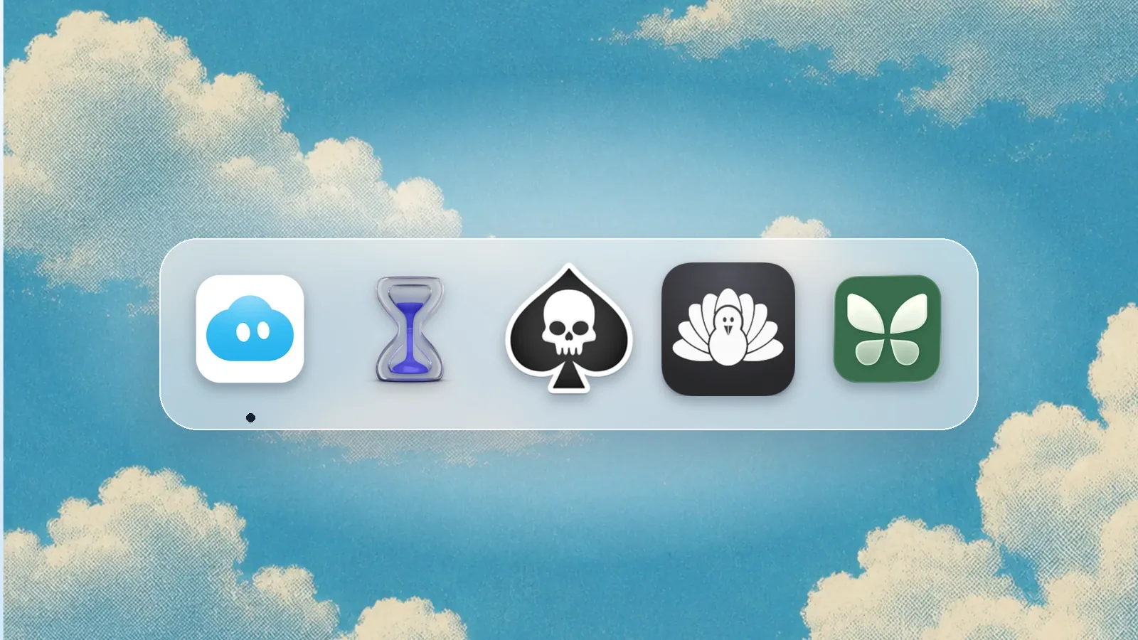 App icons of Nudge, Apple Screen Time, SelfControl, Cold Turkey, Freedom
